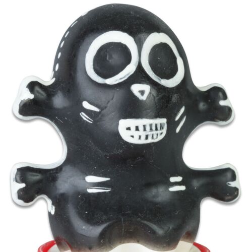 Preservativ CONDOMERIE Totenkopf Schwarz Modell 1 - Handbemalt