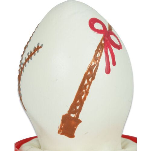 Preservativ CONDOMERIE Huevo de Pascua Weiß Handgemalt