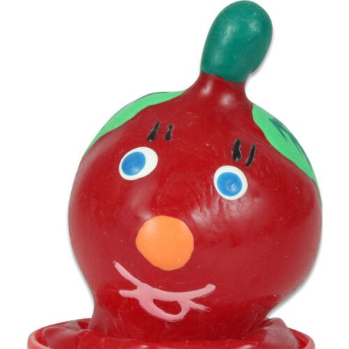 Preservativo CONDOMERIE Tomate – Handbemalt und kreativ