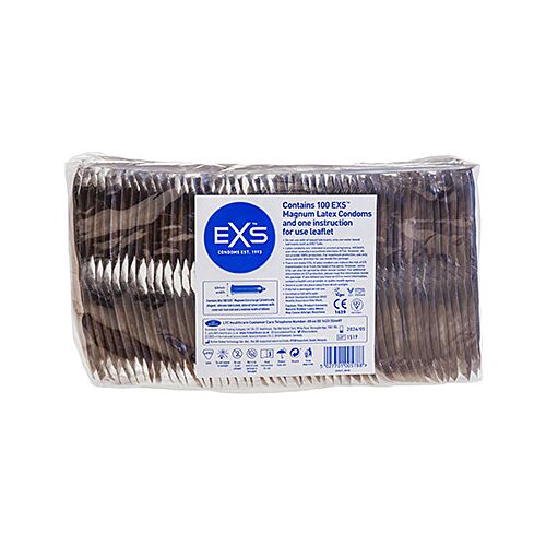 Kondome Exs Magnum Large 100er – breiter Sitz