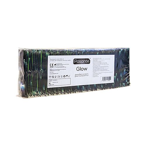 PASANTE Glow Kondome – 144 Stück Leuchtkondome