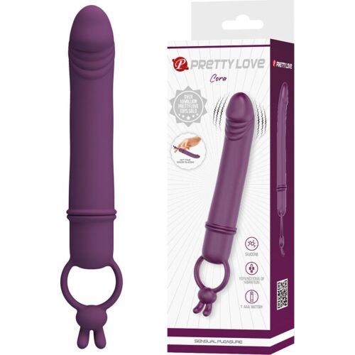 Vibrator Pretty Love CORA mit Anillo für sicheren Halt