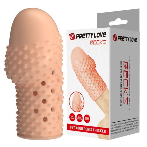Hülle FOR HIM Geek's Penis Sleeve mit erhöhter Textur