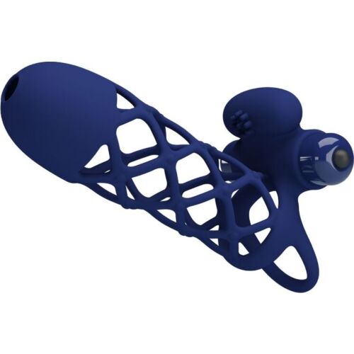 Vibrierende Hülle Pretty Love Giann mit Klitorisstimulator