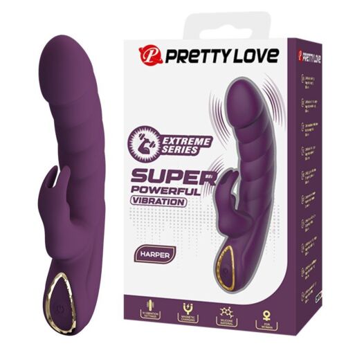 Vibrator HIGH TECH PRETTY LOVE HARPER mit 10 Funktionen
