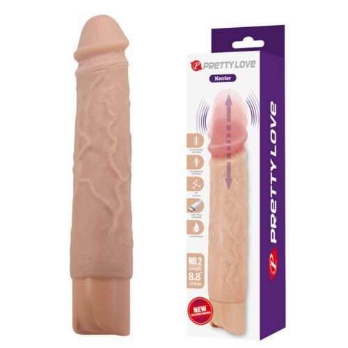 PRETTY LOVE KESSLER realistischer Vibrator mit Stoßfunktion