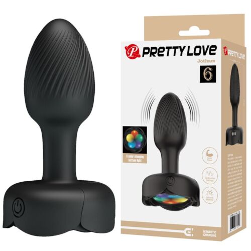 ANAL TOYS PRETTY LOVE wiederaufladbarer Vibrations-Analplug