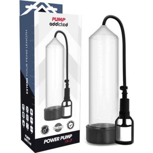 Bomba Alargadora PUMP ADDICTED RX7 für dauerhafte Ergebnisse