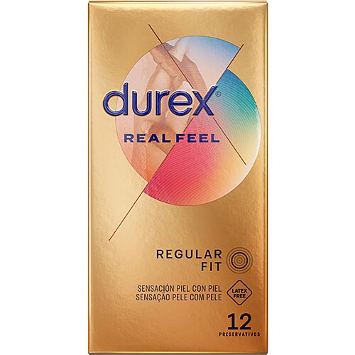 DUREX Real Feel Kondome ohne Latex – 12 Stück