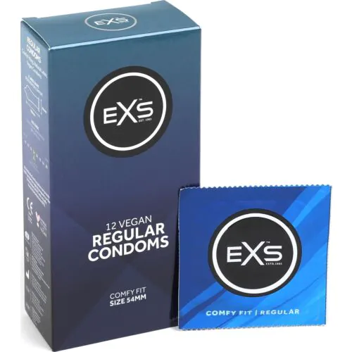 Kondome Exs Regular 12's – Anatomische Form für Komfort