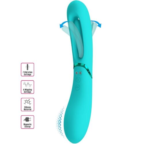 Vibrator ROMANCE LEXIE G-SPOT mit Zungenstimulator
