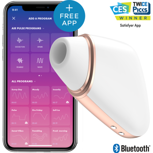 Succionador Satisfyer Love Triangle mit App-Funktionen