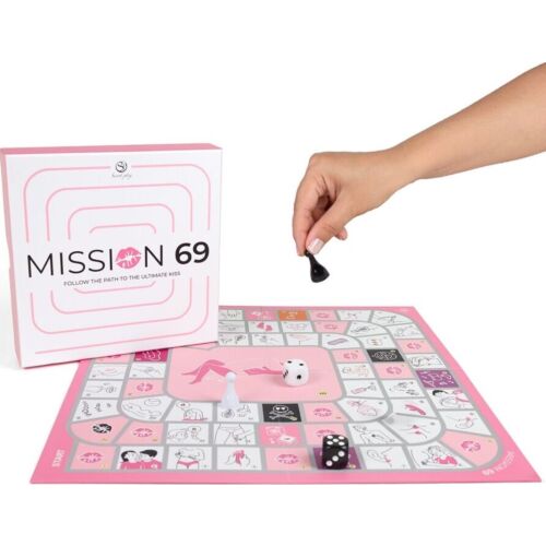Brettspiel von SECRETPLAY MISSION 69 mit 69 Herausforderungen für Paare