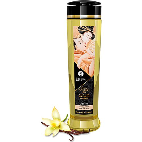Massageöl SHUNGA DESIRE 240 ml – Sinnliche Düfte