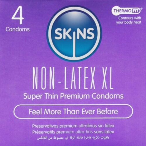 Kondom SKINS - Latexfreie Kondome XXL