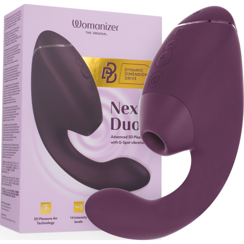 Succionador WOMANIZER Duo Next mit 3D Pleasure Air