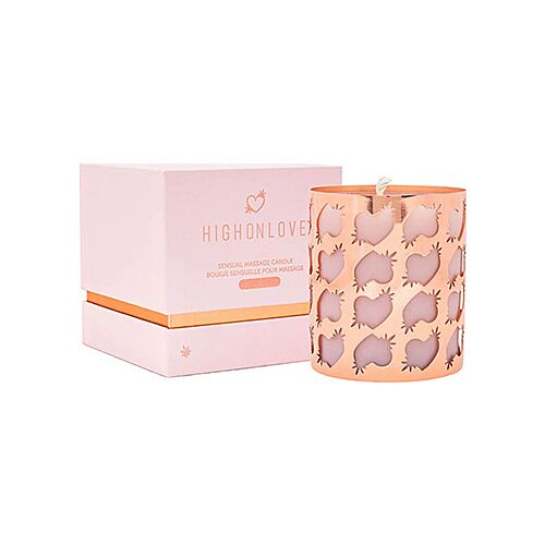 Massagekerze High On Love mit Hanfsamenöl