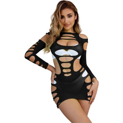 Langärmeliges Netzkleid SUBBLIME 952266 für besondere Anlässe