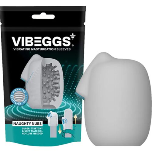 Masturbator Vibeggs Naughty Nubs mit Vibrationsmodus