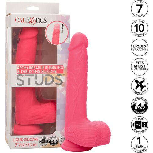 Vibrator Realistisch CALEXOTICS STUDS mit 10 Vibrationen