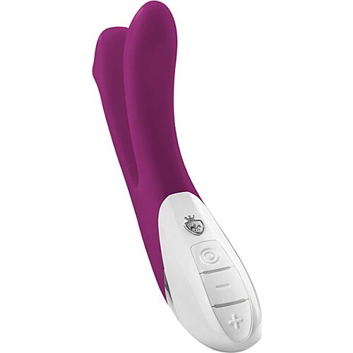Wiederaufladbarer Vibrator Mystim Bon Aparte mit zwei Schäften