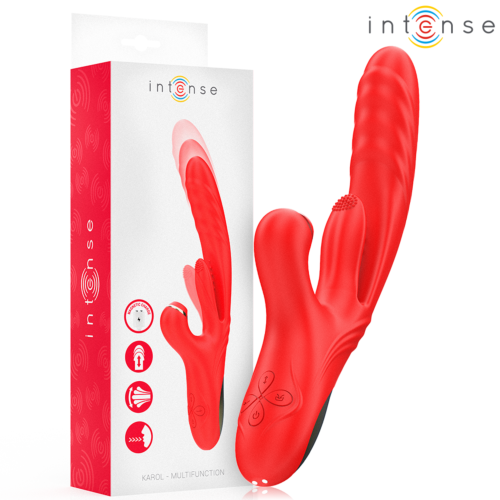 Vibrator INTENSE KAROL mit multifunktionaler Stimulation