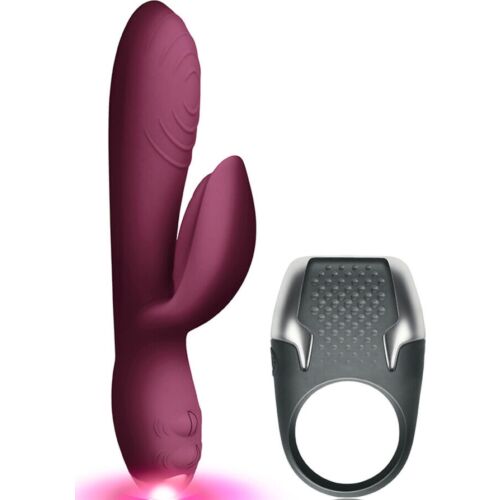 Kits Sexspielzeug CLIMAXIMUM LAMOUR KIT VIBRATOR RABBIT + ANILLO PENE LED