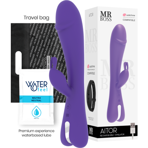 Vibrator MR. BOSS AITOR Rabbit mit Watchme Technologie