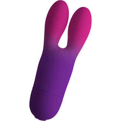 Vibrador Rabbit ROCKS-OFF Glo-Girl Bunny mit flexibler Stimulation