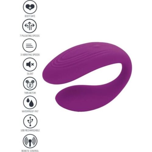 Vibrator für Paare XOCOON Bound Love mit Fernbedienung