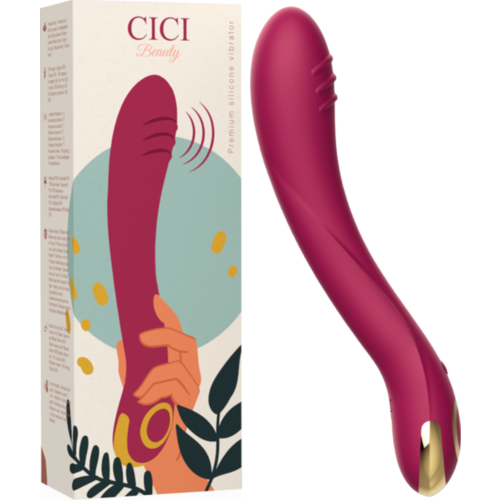 Vibrator CICI BEAUTY PREMIUM SILICONE G-SPOT mit 10 Vibrationsmodi
