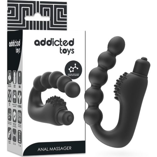 Vibratore Anale ADDICTED TOYS mit Vibration und Flexibilität