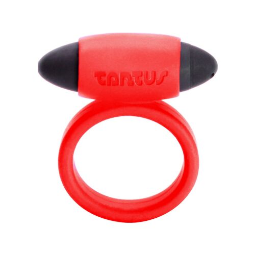 Vibrating Super Soft Ring Red