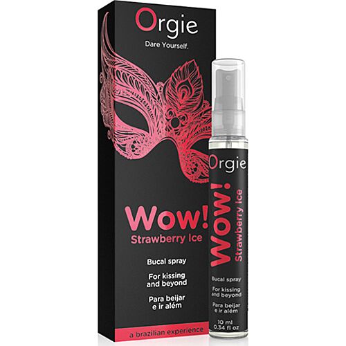 Spray bucal Orgie WOW Strawberry Ice mit Kühleffekt