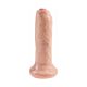 Dildo King Cock mit beweglicher Vorhaut 15 cm