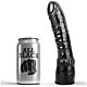 Realistischer Dildo ALL BLACK 20 cm