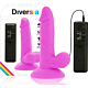 Realistischer Dildo DIVERSIA 17 cm mit Vibration