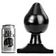 Analplug ALL BLACK 19 cm – stufenweise Öffnung