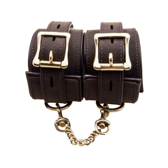 BOUND Nubuck Leather Wrist Restraints BOUND Nubuck Leather Wrist Restraints