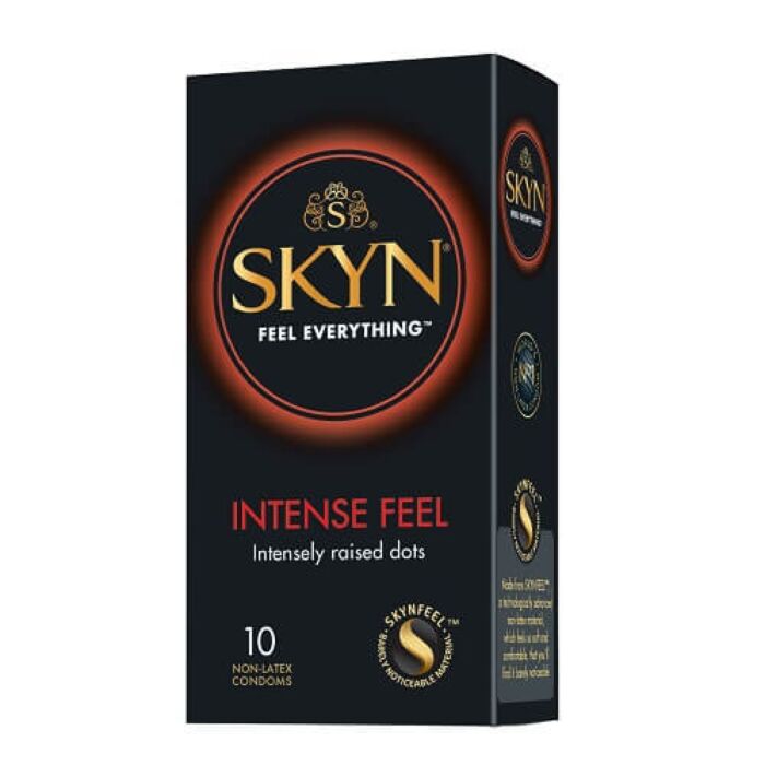 Mates SKYN Intense Feel Non Latex Condoms 10 Pack Mates SKYN Intense Feel Non Latex Condoms 10 Pack