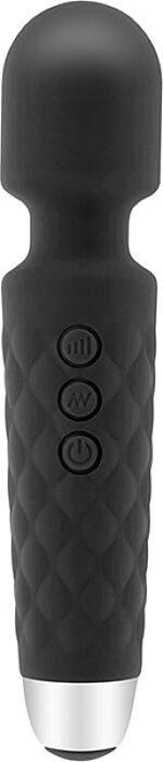 Massagegerät S Pleasures The Wand Black mit flexiblem Kopf