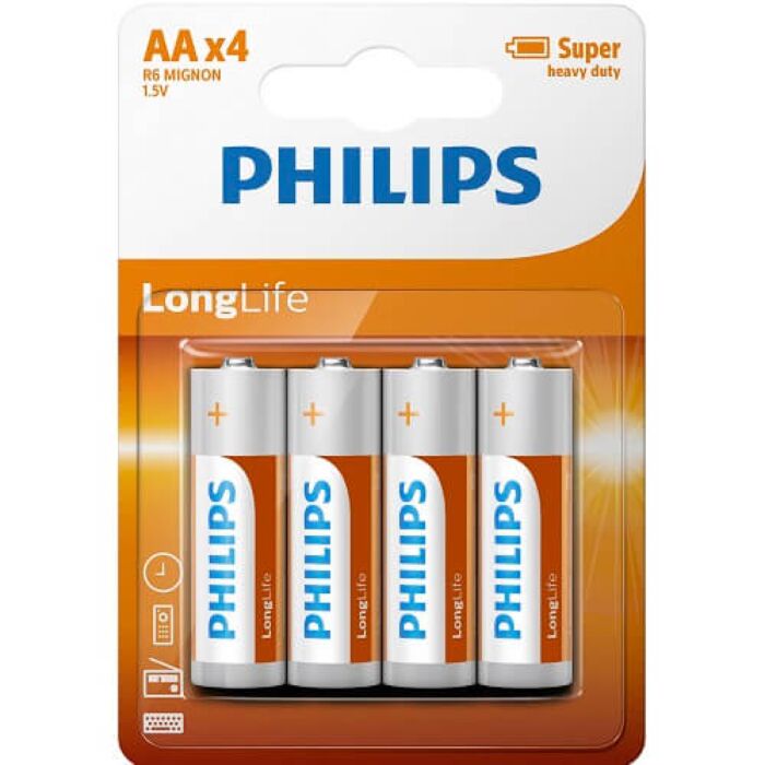 4 Pack AA Size Batteries 4 Pack AA Size Batteries