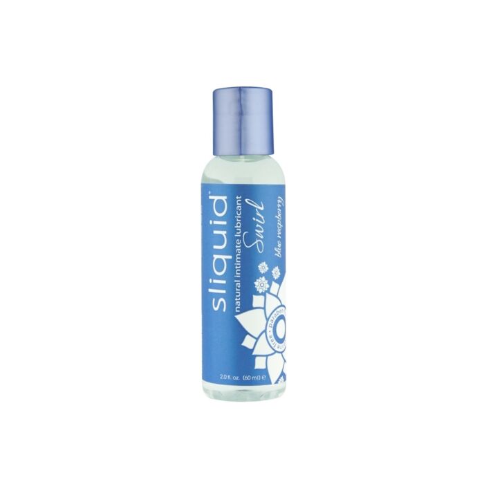 Sliquid Naturals Swirl Flavoured Lubricants-Blue Raspberry 59ml Sliquid Naturals Swirl Flavoured Lubricants-Blue Raspberry 59ml