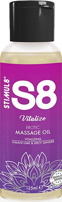 Massageöl STIMUL8 S8 Vitalize 125 ml
