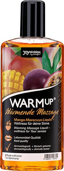 Massageöl WARMUP Mango & Maracuja von JOYDIVISION AQUAGLIDE Massageöl WARMUP Mango & Maracuja von JOYDIVISION AQUAGLIDE