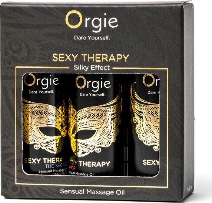 Orgie Sexy Therapy Massageöl-Set 3x30ml
