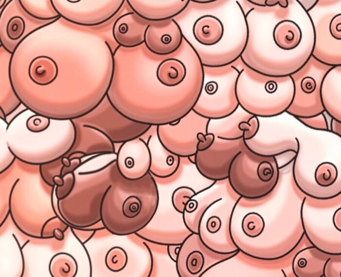 Alfombrilla Diablo Picante Tetas - Lustige Mousepad