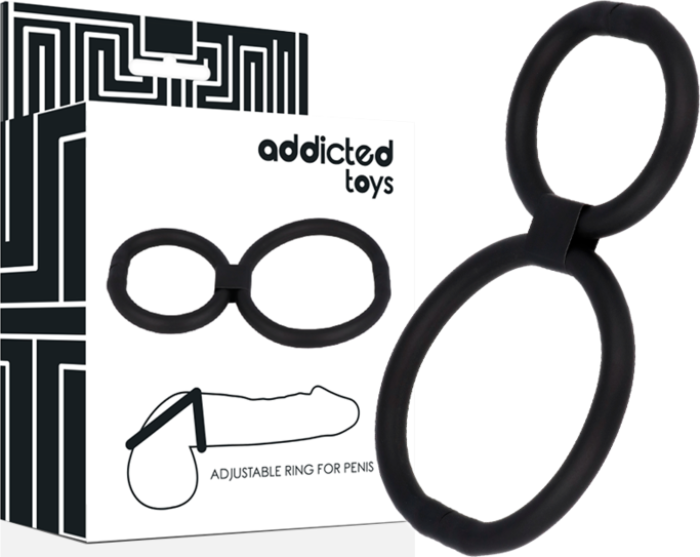 Anillo ajustable Penis ADDICTED TOYS für mehr Stimulation