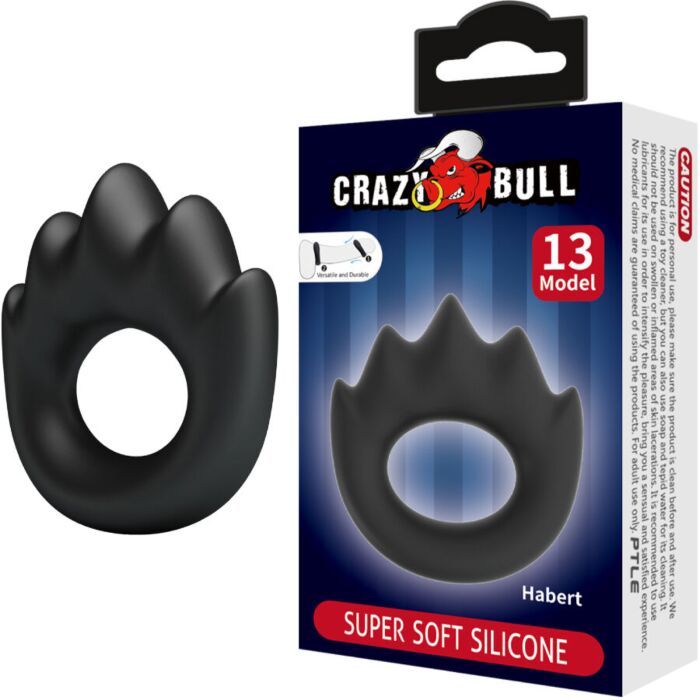 Anillo Silicona Crazy Bull Habert 13 - Komfort und Kontrolle Anillo Silicona Crazy Bull Habert 13 - Komfort und Kontrolle