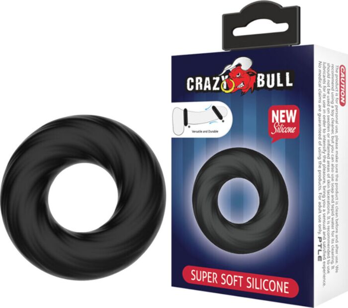 Anillo de Silicona CRAZY BULL - Ajuste Ergonómico